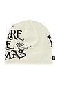view 3 of 4 x The Nightmare Before Christmas Nightmare Reverse Skull Beanie in Multi