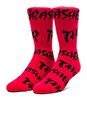 view 4 of 4 CALCETINES in White & Black & Red