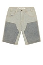 view 4 of 5 Kinda Loose Double Knee Short in Light Indigo