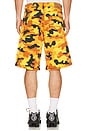 view 2 of 5 Kinda Loose Double Knee Camo Short in Lava