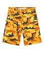 view 4 of 5 Kinda Loose Double Knee Camo Short in Lava