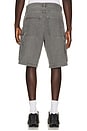 view 3 of 6 Oval Denim Cargo Short in Frost Gray