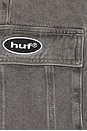 view 6 of 6 Oval Denim Cargo Short in Frost Gray