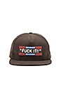view 1 of 3 Fuck It Snapback in Black