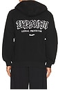 view 2 of 4 SWEAT À CAPUCHE NA in Black