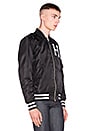 view 3 of 5 MA-1 Reversible Bomber Jacket in Black & Camo