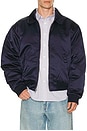 view 1 of 6 BLOUSON AVIATEUR RÉVERSIBLE CLOTHIERS in Navy