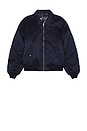 view 5 of 6 BLOUSON AVIATEUR RÉVERSIBLE CLOTHIERS in Navy