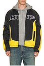 view 1 of 6 BLOUSON in Black & Yellow