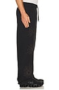 view 2 of 6 PANTALON SWEAT NA in Black