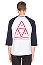 view 1 of 3 Triple Triangle Raglan in Navy