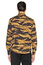 view 3 of 5 BDU Military Button Down in Golden Tiger Stripe Camo