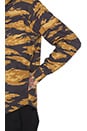 view 5 of 5 BDU Military Button Down in Golden Tiger Stripe Camo