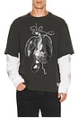 view 1 of 5 T-SHIRT NA in Black
