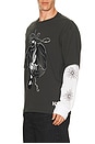 view 2 of 5 T-SHIRT NA in Black