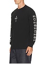 view 4 of 5 Hard Luxe Long Sleeve Tee in Black