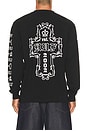 view 5 of 5 Hard Luxe Long Sleeve Tee in Black
