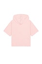 view 2 of 2 Kids Sunny Towelling Hooded Poncho in Pink