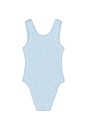 view 1 of 2 MAILLOT DE BAIN CLASSIC in Metallic Ice Blue