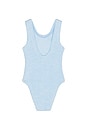 view 2 of 2 MAILLOT DE BAIN CLASSIC in Metallic Ice Blue