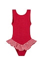 view 1 of 2 BAÑADOR UNA PIEZA DUO DENISE in Red & Red Gingham