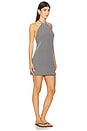 view 2 of 4 Halter Neck Mini Dress in Black Gingham
