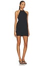 view 2 of 3 Halterneck Dress in Black