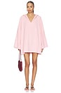 view 1 of 4 Sunny Towelling Hooded Poncho in Pink
