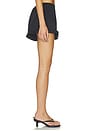 view 3 of 6 Frill Mini Shorts in Black