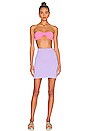 view 4 of 4 Mini Skirt in Lilac