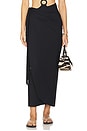 view 1 of 6 Long Sarong in Black