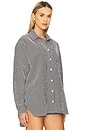 view 2 of 5 Oversized Shirt in Black Gingham