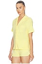 view 2 of 5 Towelling Resort Shirt in Butter