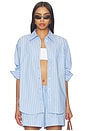 view 1 of 5 CAMISETA TIRANTES A RAYAS STRIPE SHIRT in Cornflower