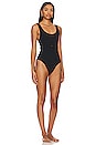 view 2 of 3 Solitaire One Piece in Black