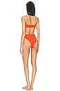 view 3 of 3 Jean Bikini in Metallic Tangerine