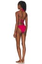 view 3 of 4 Gina Bikini Set in Metallic Raspberry