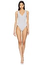 view 1 of 4 Sadie One Piece in Metallic Grey & Silver