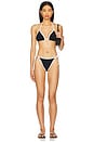 view 1 of 3 Gina Contrast Bikini Set in Black & White