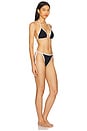 view 2 of 3 Gina Contrast Bikini Set in Black & White