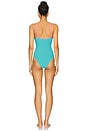 view 3 of 3 Pamela Contrast One Piece in Aqua & Bubblegum