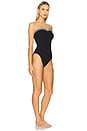 view 2 of 4 Dolly One Piece Swimsuit in Black & Black Gingham