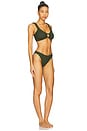 view 2 of 3 Julia Bikini Set in Metallic Khaki