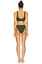 view 3 of 3 Julia Bikini Set in Metallic Khaki