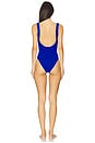 view 3 of 4 Domino One Piece Swimsuit in Royal Blue