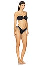 view 2 of 4 Jean Bikini Set Swimsuit in Black & Black Gingham