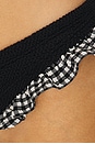 view 4 of 4 Jean Bikini Set Swimsuit in Black & Black Gingham