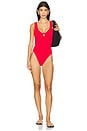 view 1 of 4 Celine One Piece Swimsuit in Red