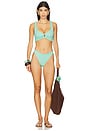 view 1 of 4 Julia Bikini Set in Metallic Mint