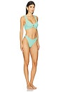 view 2 of 4 Julia Bikini Set in Metallic Mint